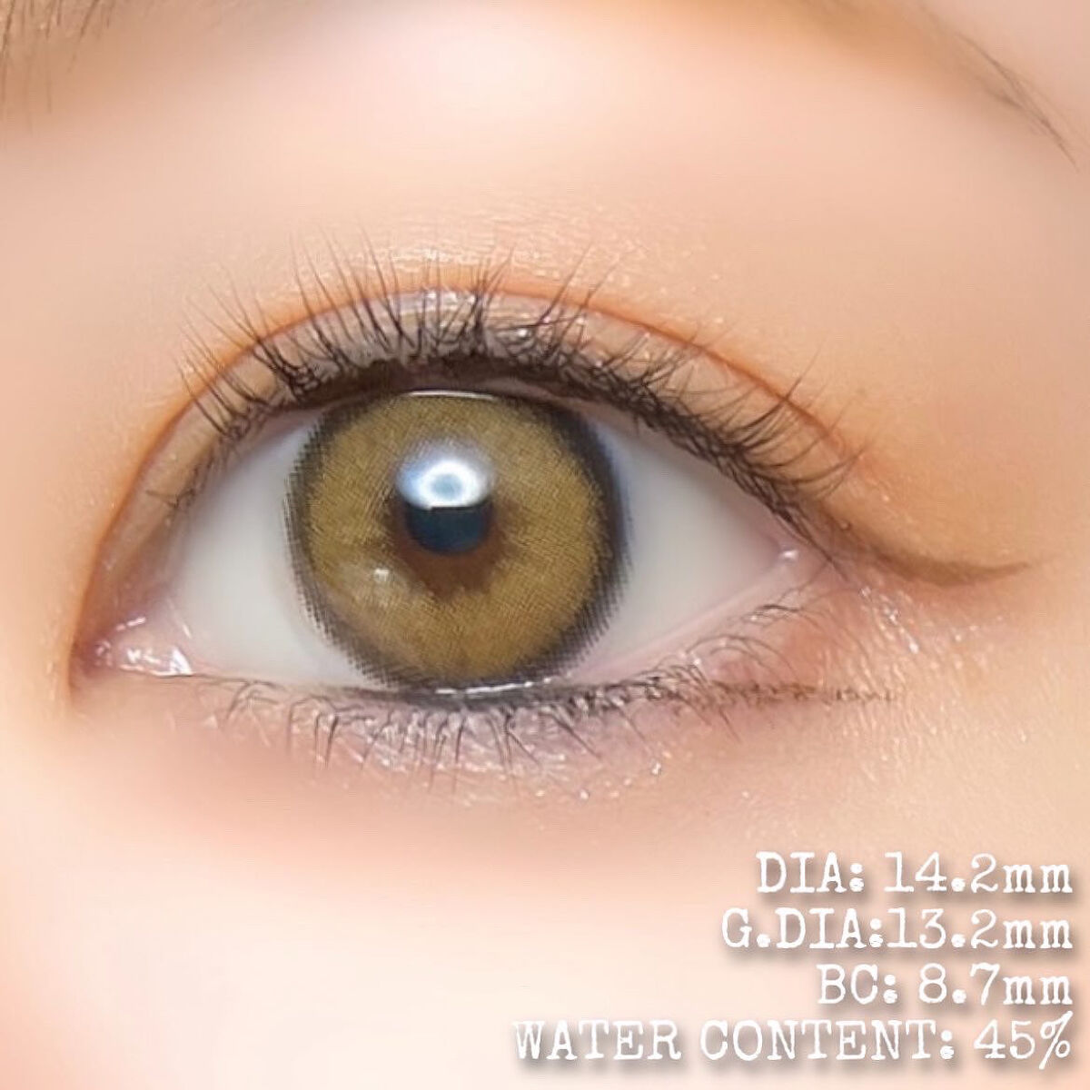 サンドシリーズ/LENSSIS/カラーコンタクトレンズを使ったクチコミ（3枚目）