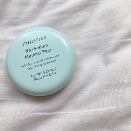 ノーセバム ミネラルパクト S/innisfree/プレストパウダーを使ったクチコミ(1枚目)
