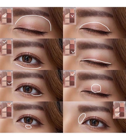 プロ アイパレット ミニ/CLIO/アイシャドウパレットを使ったクチコミ(4枚目)