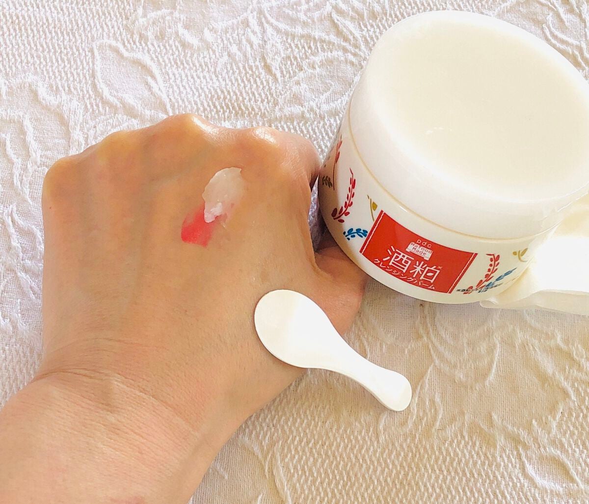 ワフードメイド 酒粕クレンジングバーム/pdc/クレンジングバームを使ったクチコミ(2枚目)