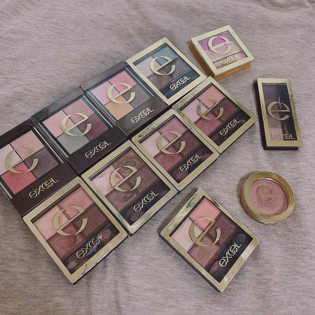 スキニーリッチシャドウ/excel/アイシャドウパレットを使ったクチコミ(4枚目)