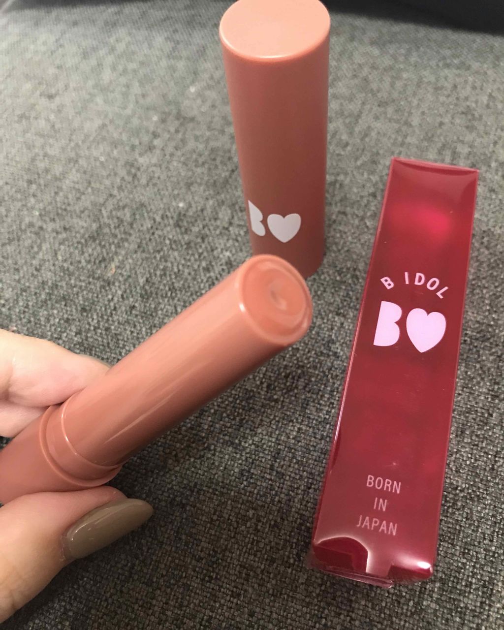 つやぷるリップR/b idol/口紅を使ったクチコミ（2枚目）