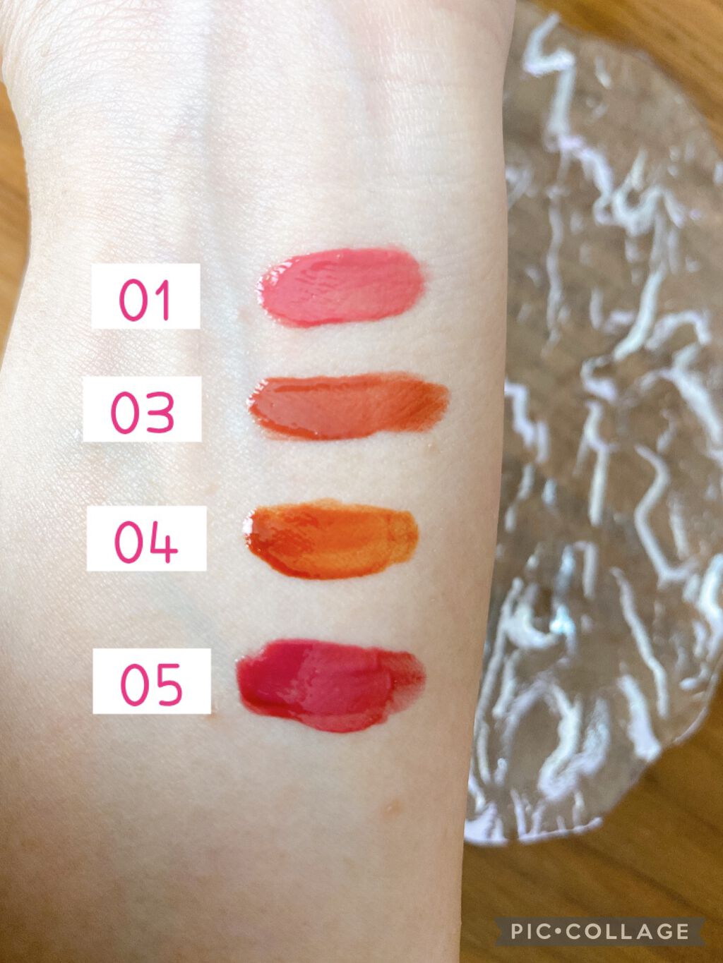 ウォータリーティントリップ/CEZANNE/リップティントを使ったクチコミ(2枚目)