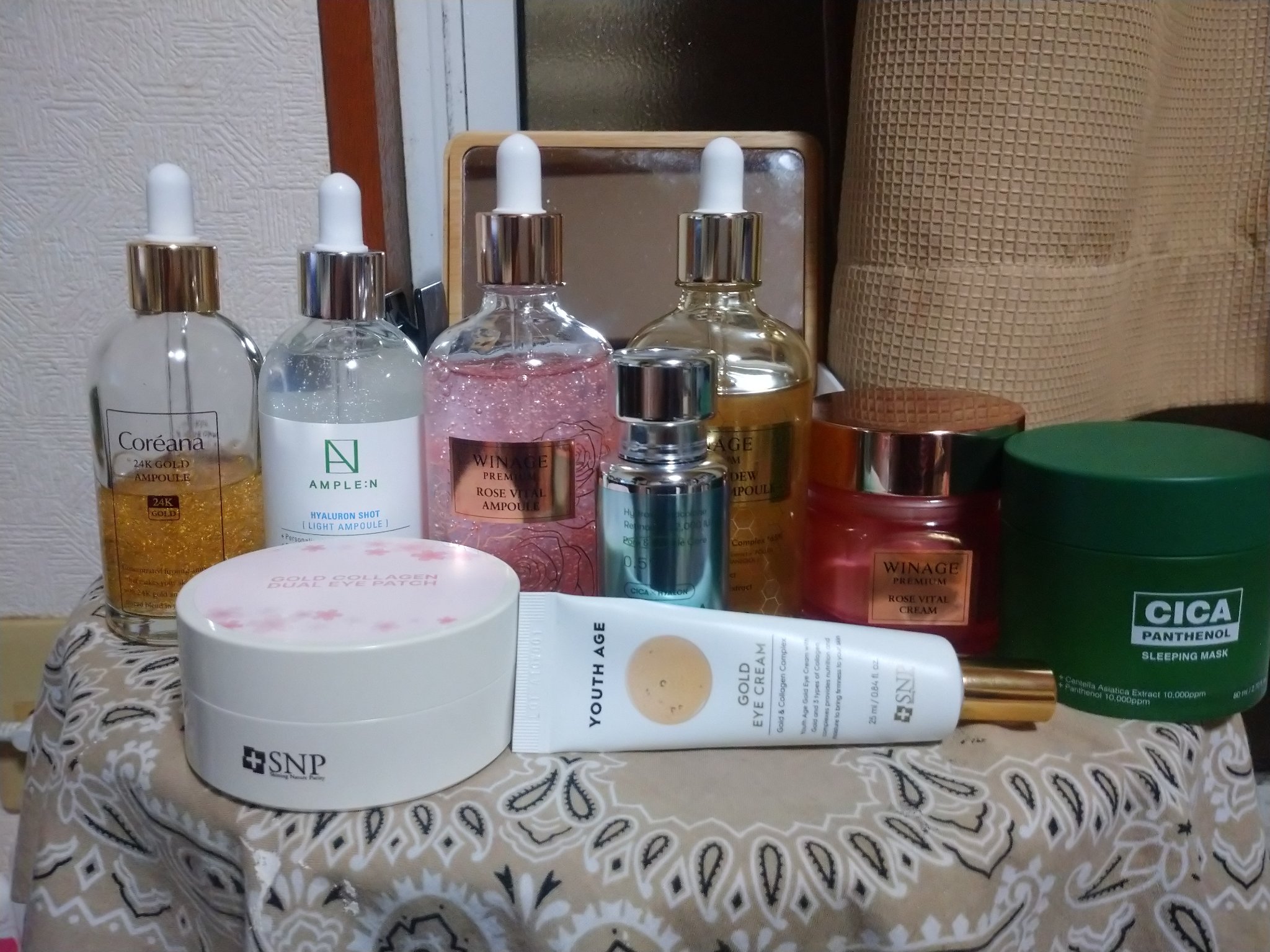 ウィネージ プレミアム アールハニー デュー モイスチャー アンプル/Coreana/美容液を使ったクチコミ（2枚目）