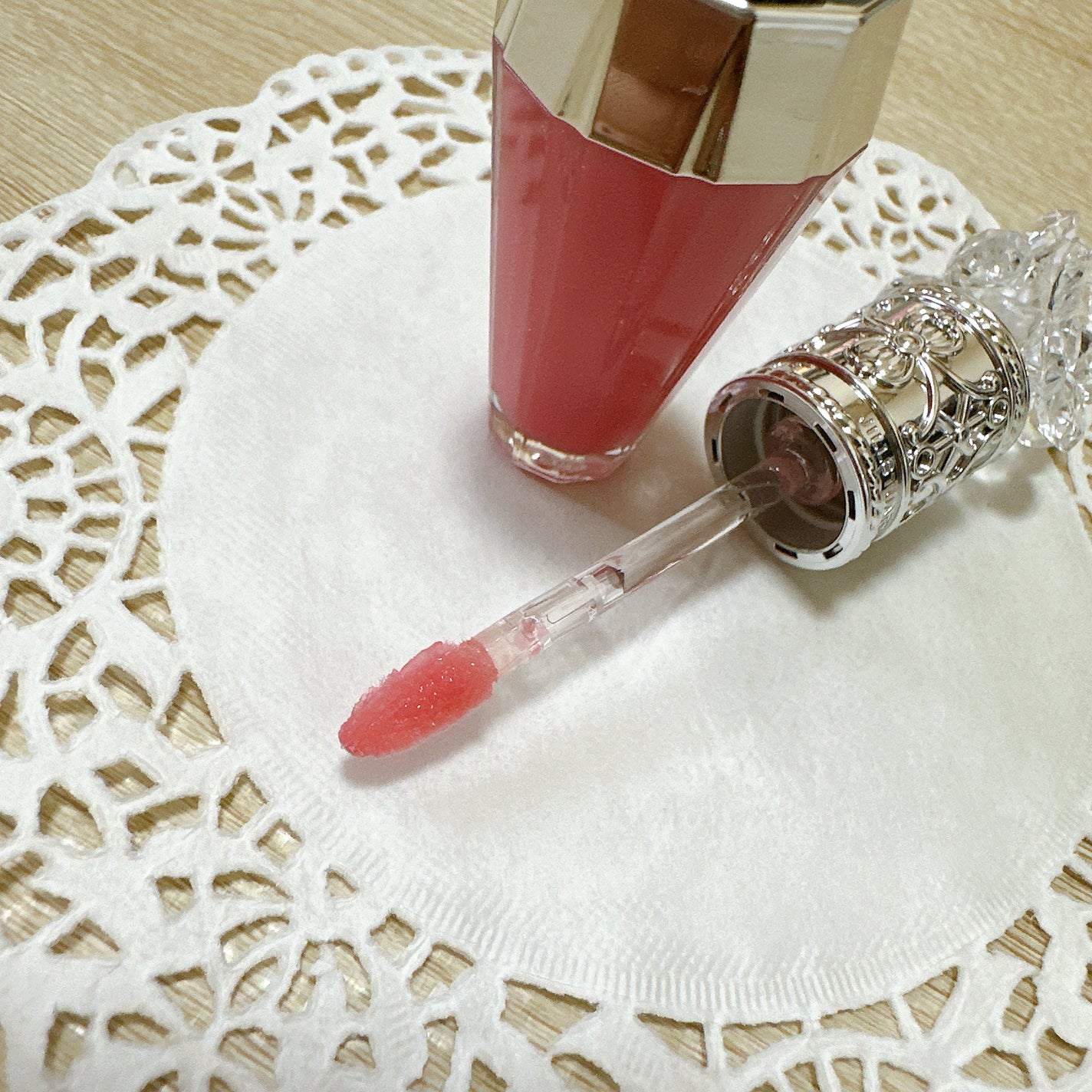 ジルスチュアート クリスタルブルーム リップブーケ セラム/JILL STUART/リッププランパーを使ったクチコミ(4枚目)