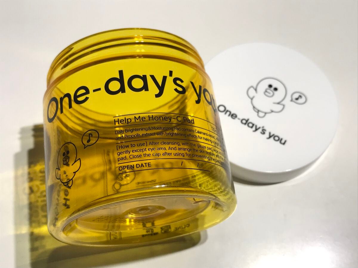 ヘルプミー! ハニーCパッド/One-day's you/トナーパッドを使ったクチコミ(2枚目)