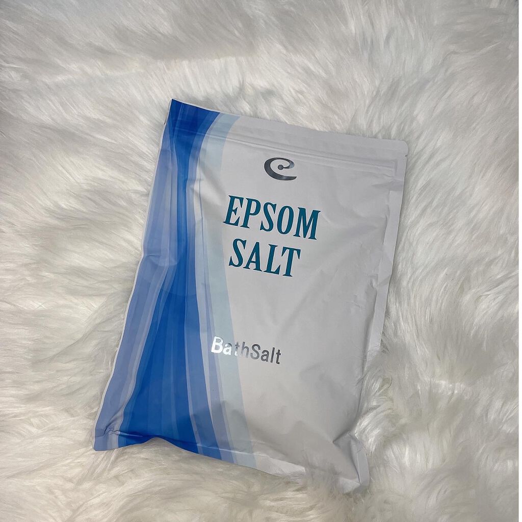 Epsom Salt (エプソムソルト) 国産(岡山県産)/EARTH CONSCIOUS (アースコンシャス)/無機塩系入浴剤を使ったクチコミ(3枚目)