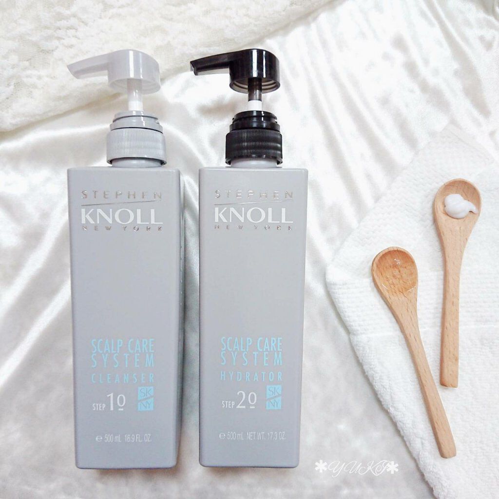 スカルプケアシステム クレンザー/ハイドレーター/スティーブンノル ニューヨーク/市販シャンプーを使ったクチコミ(1枚目)
