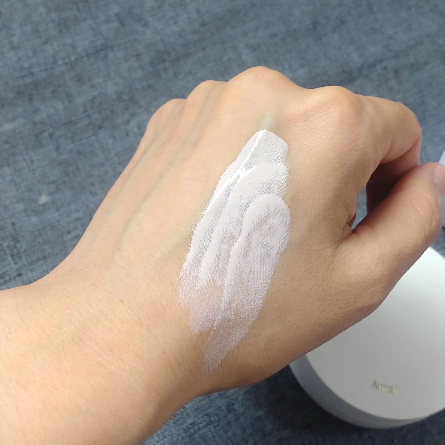 コンプリメントシリーズクッション 紫色(ボラ)/Ameli/クッションファンデーションを使ったクチコミ(6枚目)