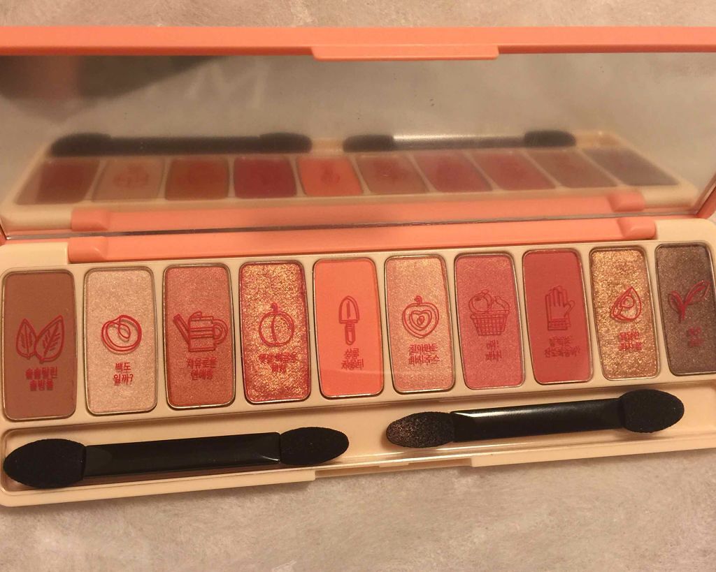 プレイカラー アイシャドウ/ETUDE/アイシャドウパレットを使ったクチコミ(2枚目)