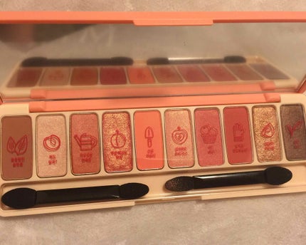 プレイカラー アイシャドウ/ETUDE/アイシャドウパレットを使ったクチコミ(2枚目)