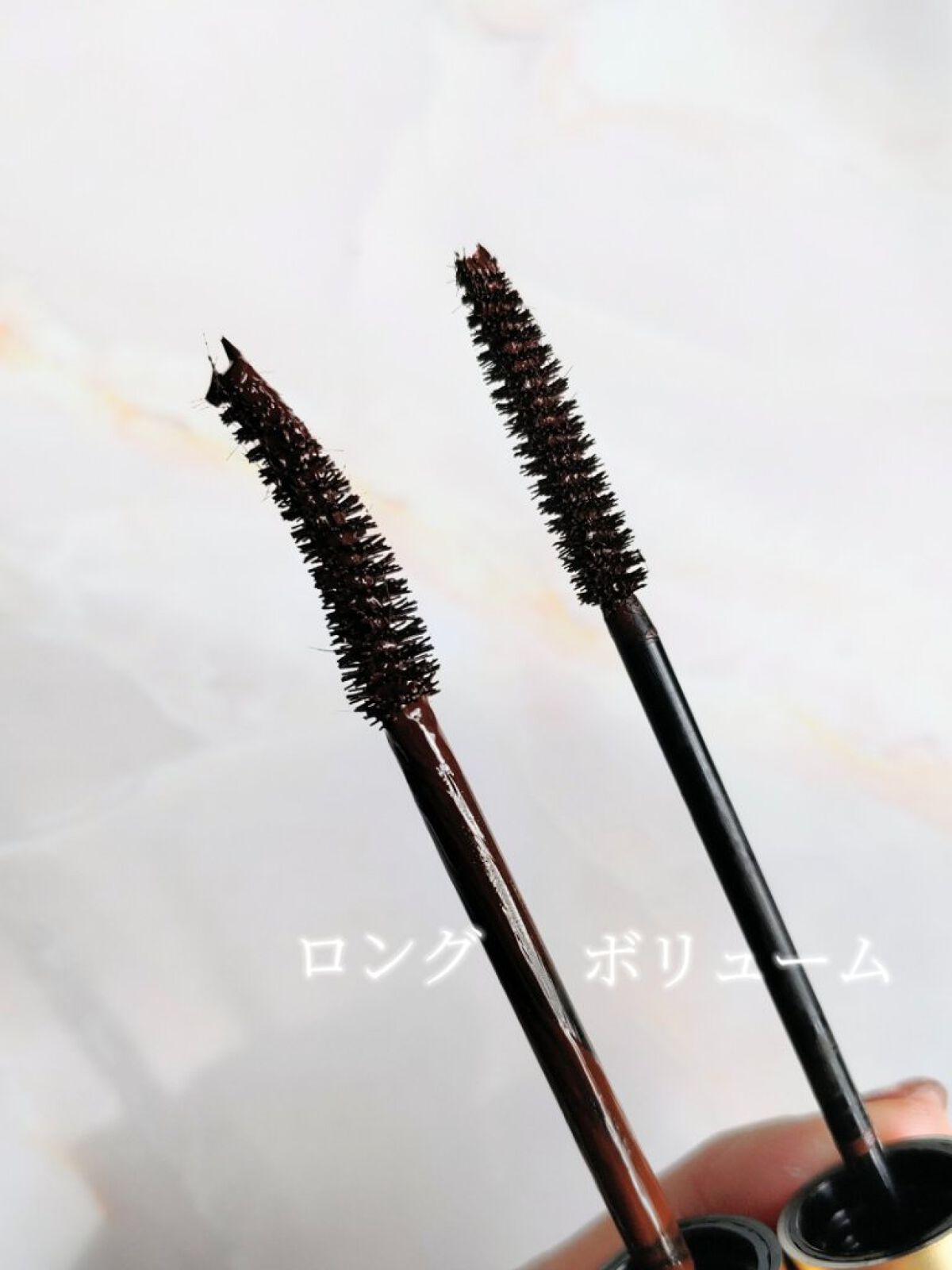 オールデイ ロング アンド カール マスカラ/Milk Touch/マスカラを使ったクチコミ（2枚目）