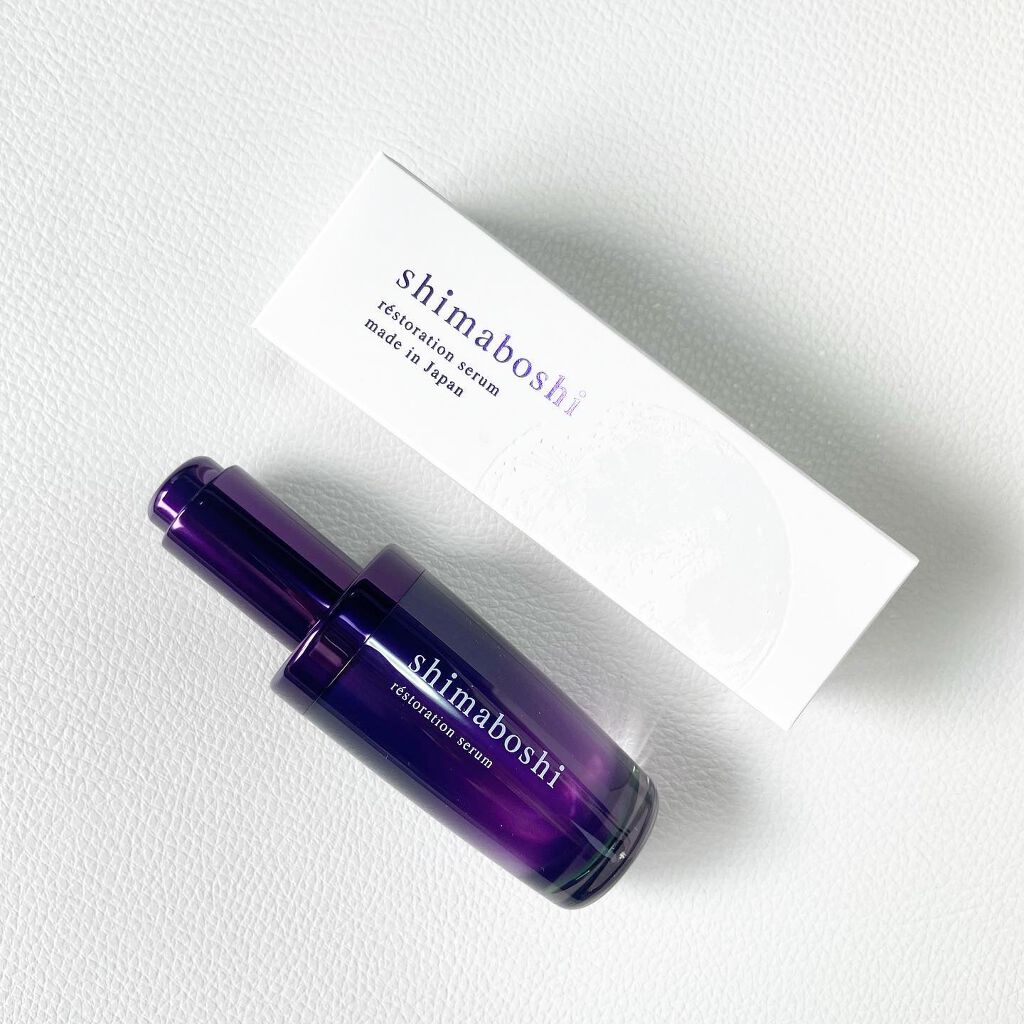 レストレーションセラム/shimaboshi/ブースター・導入液を使ったクチコミ（1枚目）