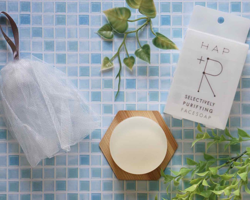 フェイスソープ/HAP＋R/洗顔石鹸を使ったクチコミ（1枚目）
