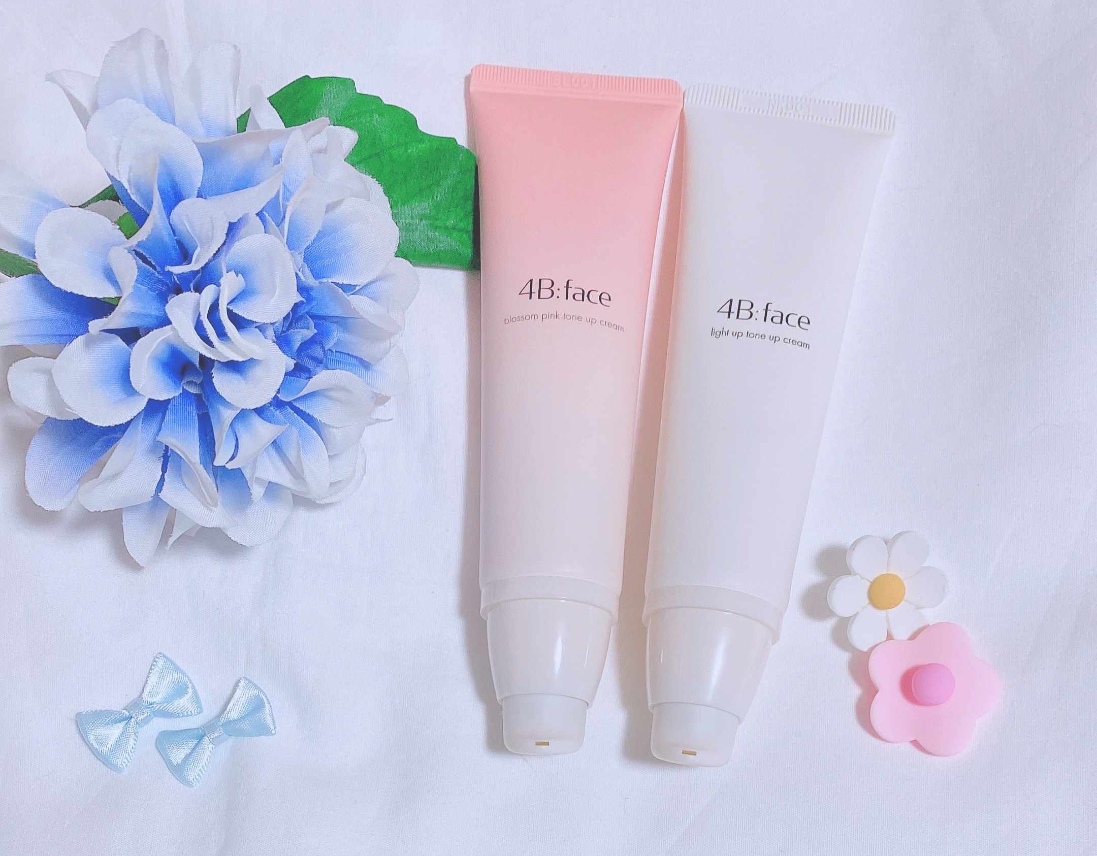 ブロッサムピンクトーンアップ*クリーム/4B:face/化粧下地を使ったクチコミ（2枚目）