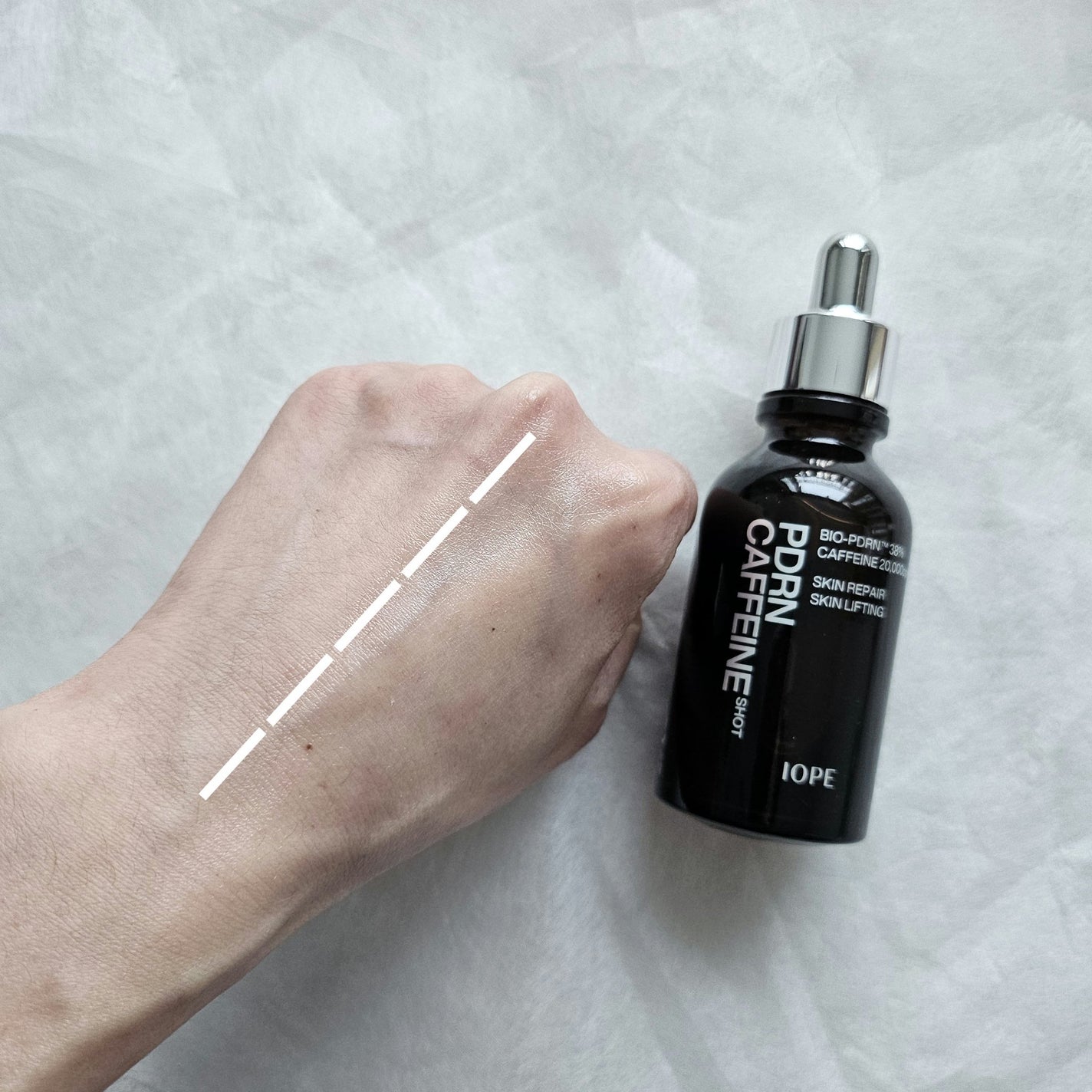 PDRNカフェインショット/IOPE/美容液を使ったクチコミ(4枚目)