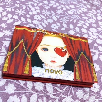 アイシャドウ パレット 8カラー/NOVO/アイシャドウパレットを使ったクチコミ(3枚目)