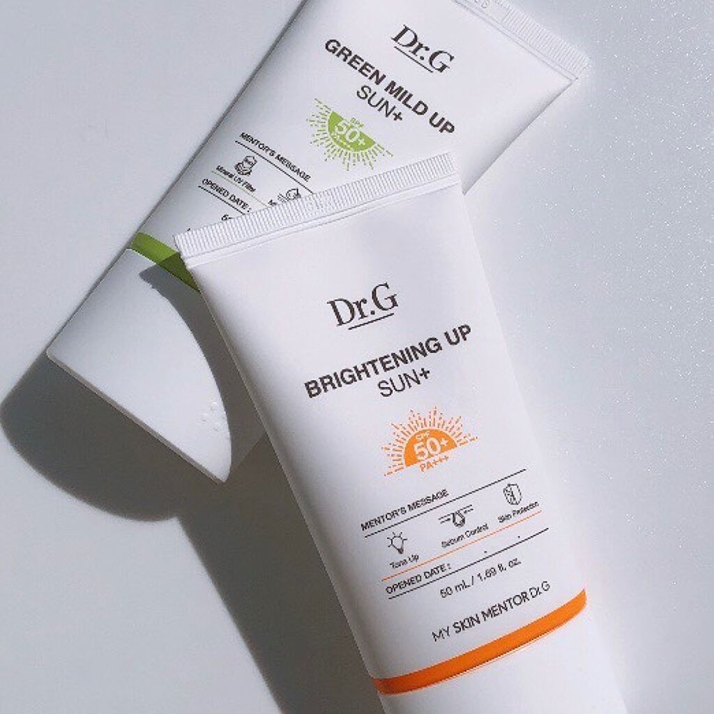 ブライトニングアップサンプラス/Dr.G/日焼け止めクリームを使ったクチコミ（1枚目）