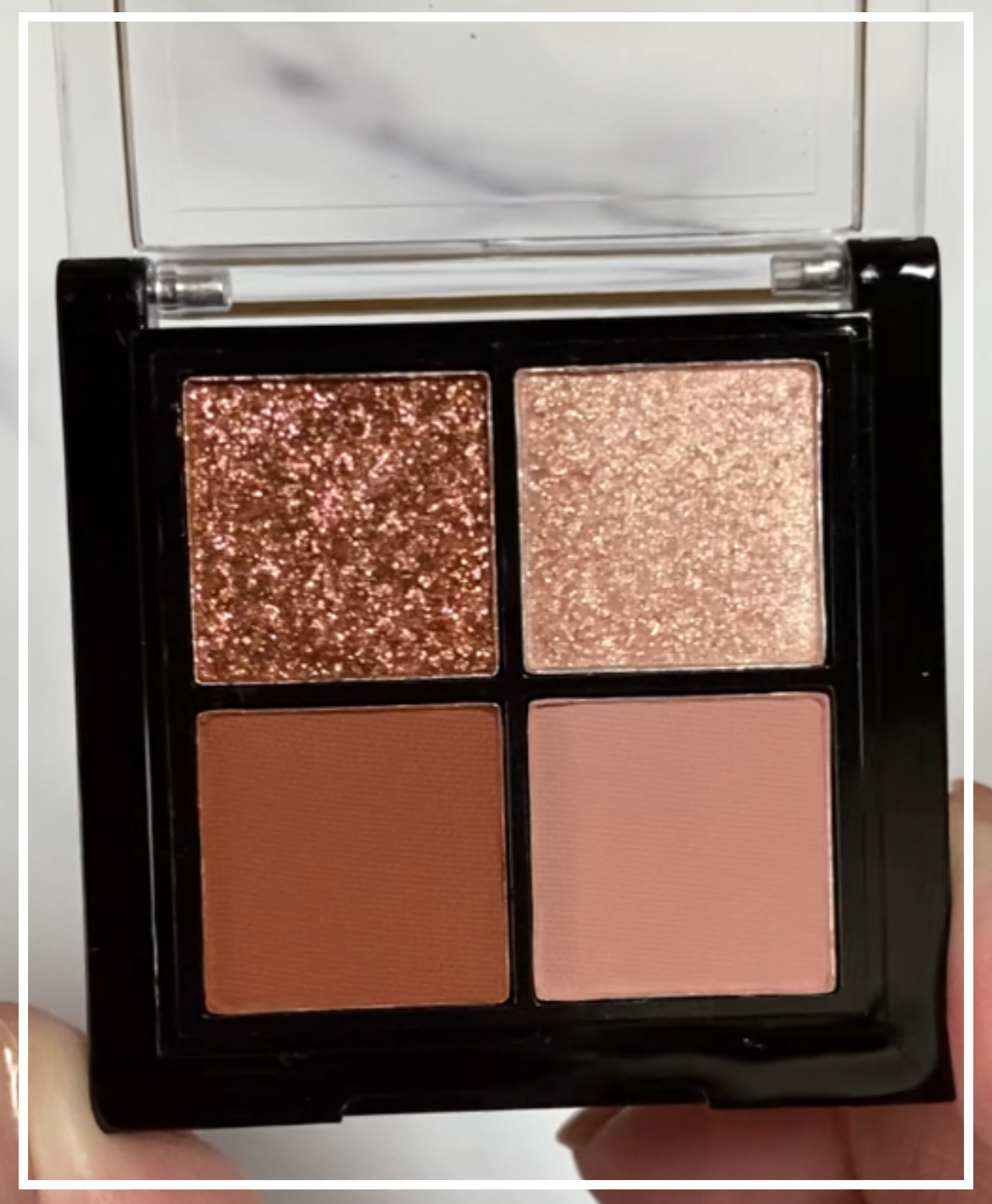 UR GLAM グリッターアイズ /U R GLAM/アイシャドウパレットを使ったクチコミ（3枚目）