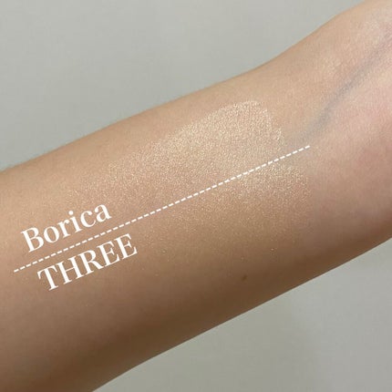 THREE シマリング グロー デュオ/THREE/クリームハイライトを使ったクチコミ(3枚目)