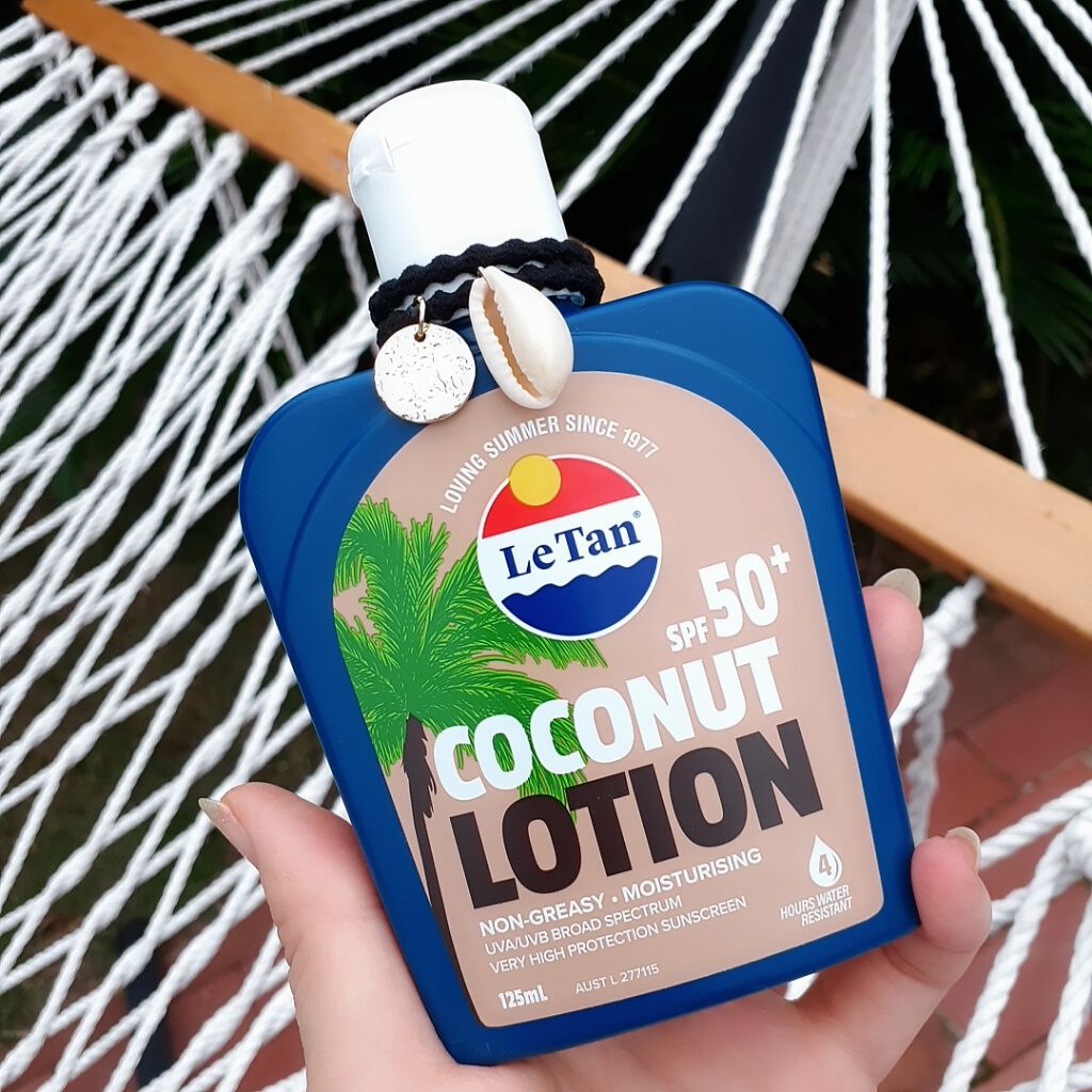 サンスクリーンローション ココナッツ SPF50+/Le Tan/日焼け止めローションを使ったクチコミ(1枚目)