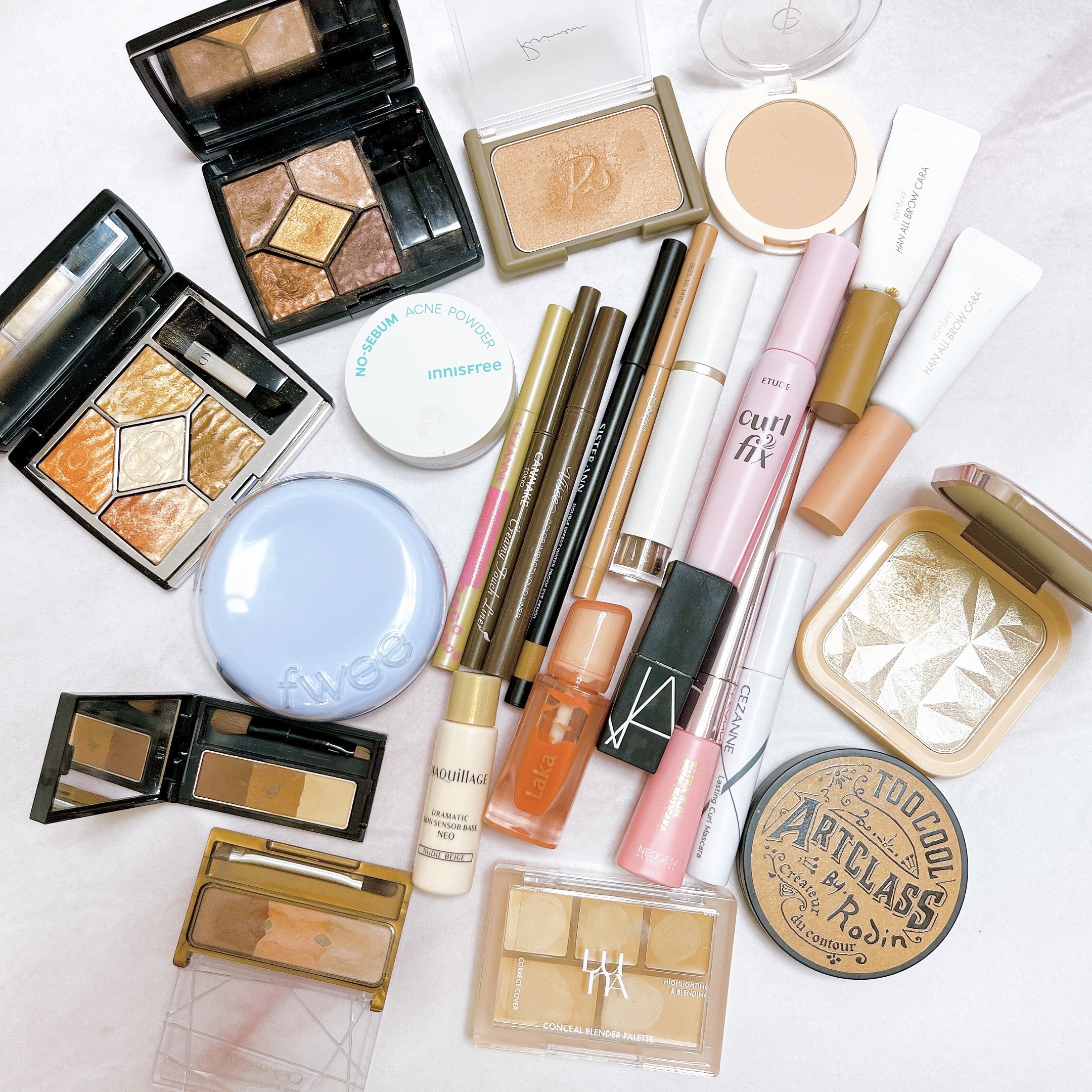 ハンオールブロウカラ/rom&nd/眉マスカラを使ったクチコミ（2枚目）