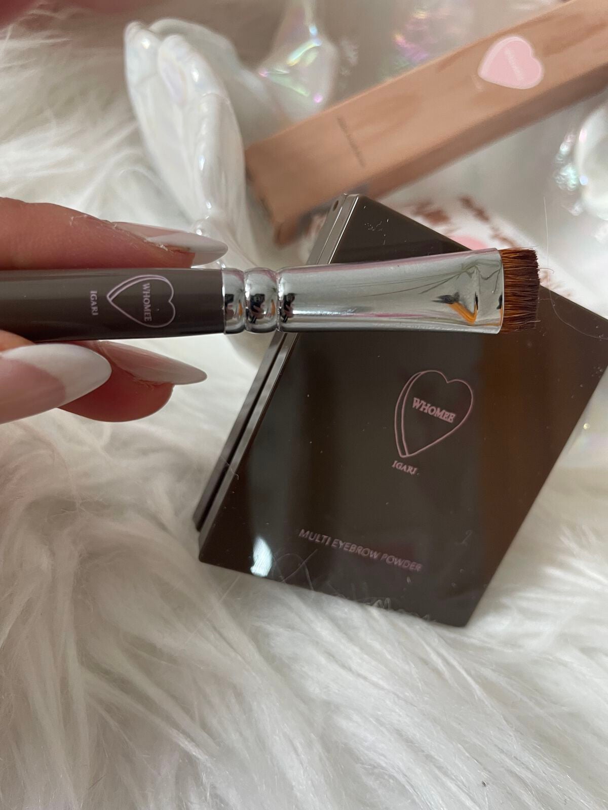 フーミー マルチアイブロウパウダー/WHOMEE/パウダーアイブロウを使ったクチコミ(4枚目)