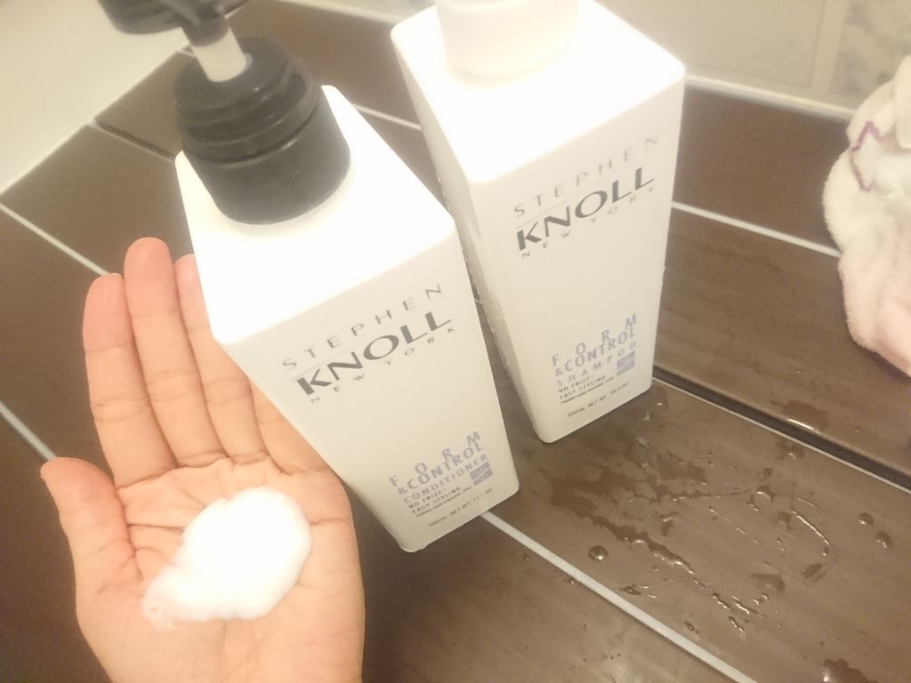 フォルムコントロール シャンプー／コンディショナー/スティーブンノル ニューヨーク/市販シャンプーを使ったクチコミ（3枚目）