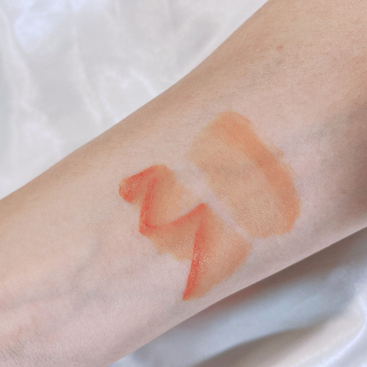 アディクション ザ マット リップ リキッド 019S Warm Apricot/ADDICTION/口紅を使ったクチコミ（2枚目）