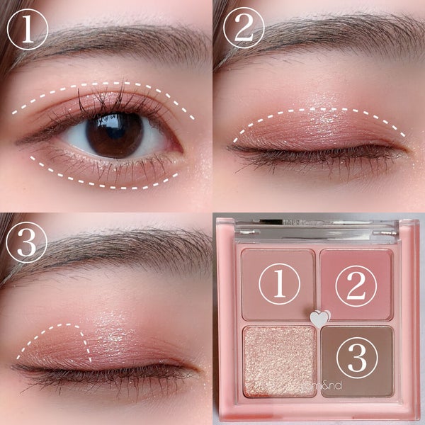 ベターザンアイズ/rom&nd/アイシャドウパレット by ちょび