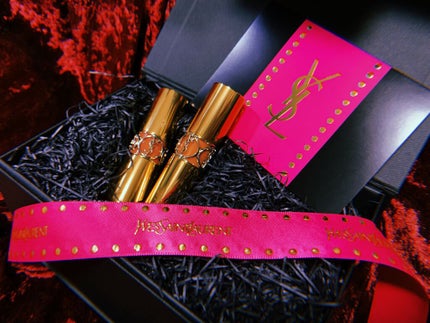 ルージュ ヴォリュプテ シャイン/YVES SAINT LAURENT BEAUTE/口紅を使ったクチコミ(1枚目)