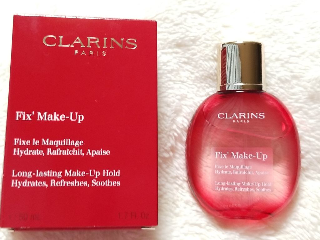 フィックス メイクアップ/CLARINS/ミスト状化粧水を使ったクチコミ（1枚目）