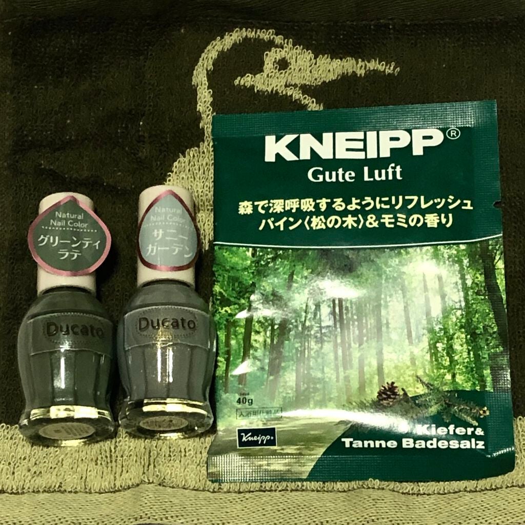 クナイプ グーテルフト バスソルト パイン<松の木>&モミの香り/クナイプ/無機塩系入浴剤を使ったクチコミ(1枚目)