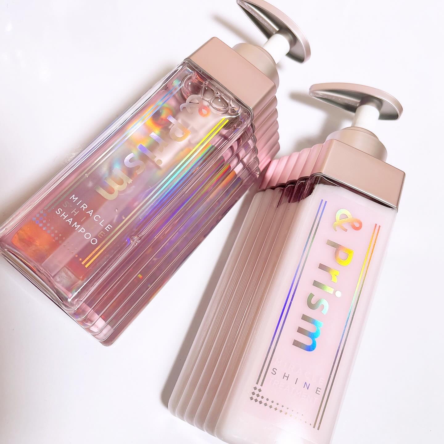 ミラクル シャイン シャンプー/ヘアトリートメント/&Prism/市販シャンプーを使ったクチコミ（1枚目）