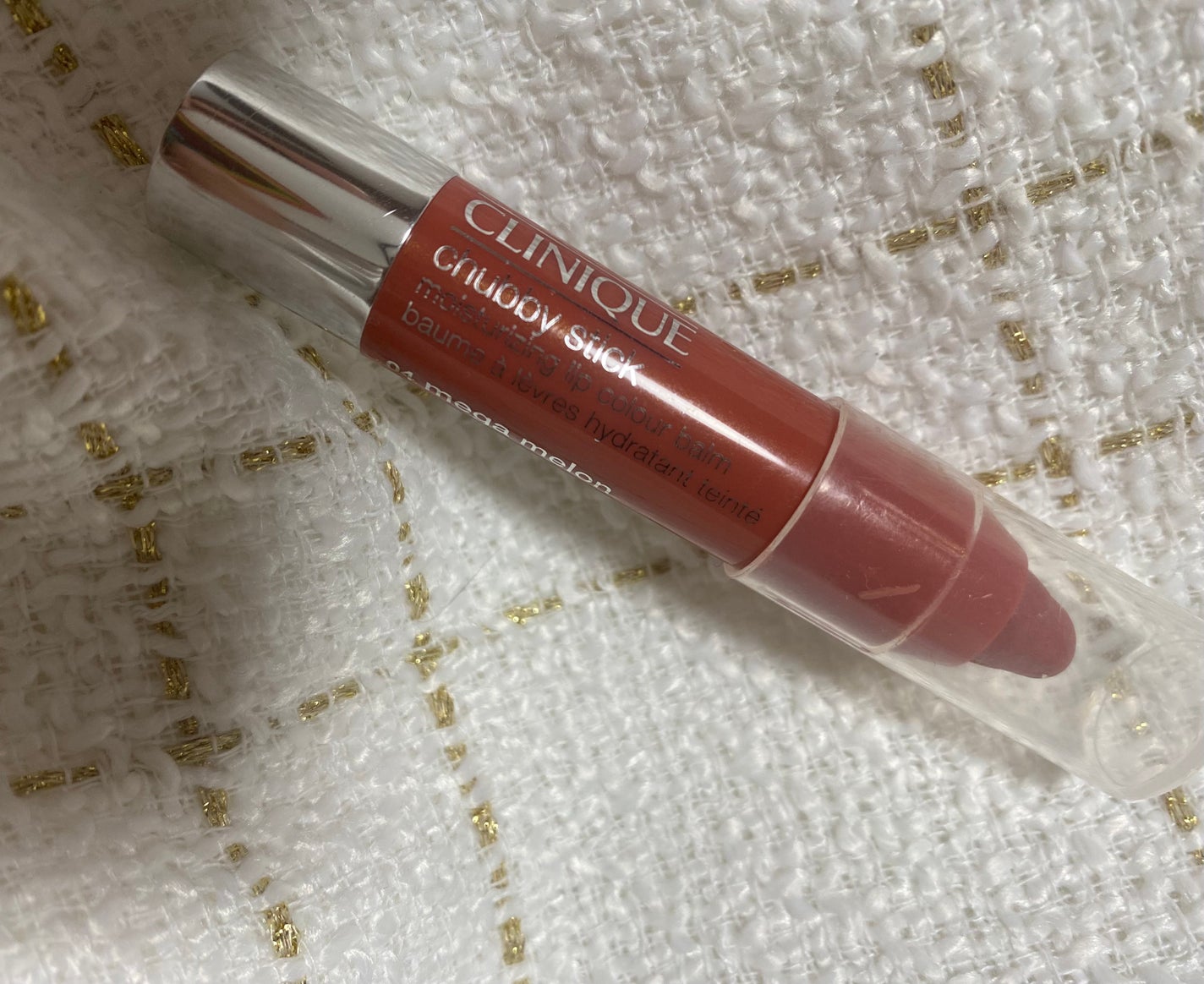 チャビー スティック モイスチャライジング リップ カラー バーム/CLINIQUE/口紅を使ったクチコミ(1枚目)