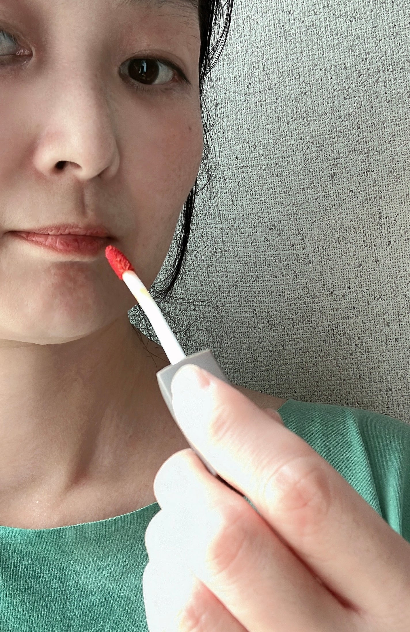 ミューテッドシアーティント/Ririmew/リップティントを使ったクチコミ(3枚目)