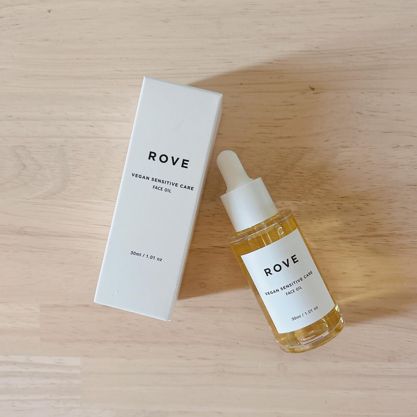 ヴィーガン センシティブケア フェイスオイル/ROVE/フェイスオイルを使ったクチコミ（1枚目）
