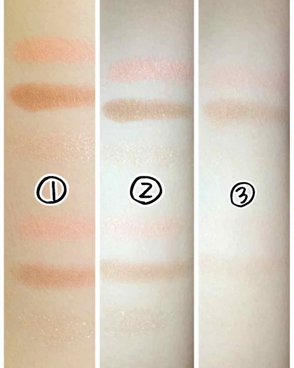 ジューシーピュアアイズ/キャンメイク/アイシャドウパレットを使ったクチコミ(2枚目)