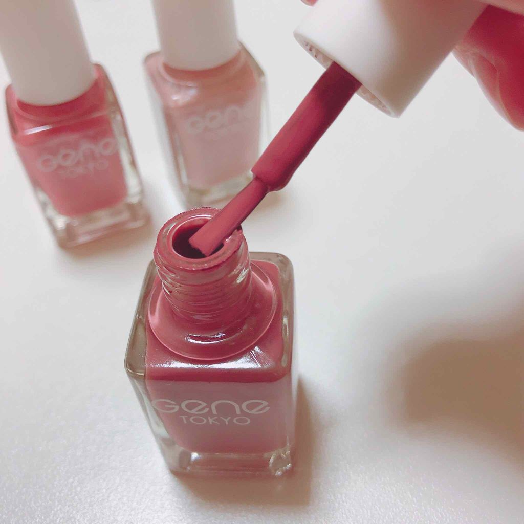 gene TOKYO ネイル/DAISO/マニキュアを使ったクチコミ(3枚目)