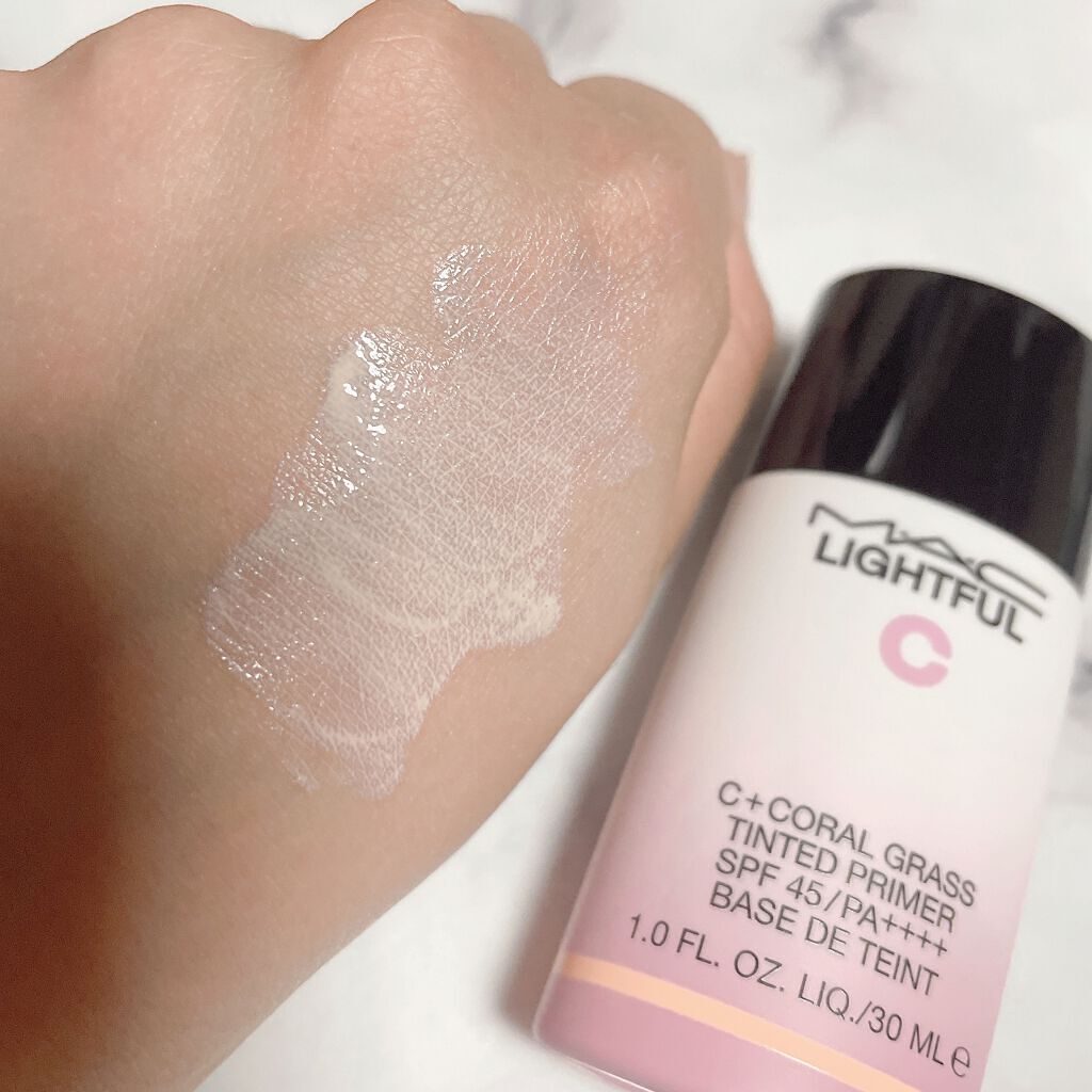ライトフル Ｃ＋ティンティッド プライマーSPF45(PA++++)/M・A・C/化粧下地を使ったクチコミ（3枚目）