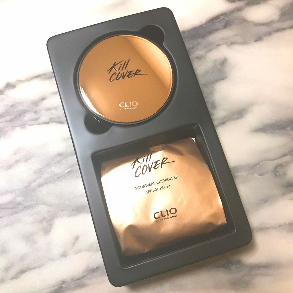 キル カバー ファンウェア クッション エックスピー/CLIO/クッションファンデーションを使ったクチコミ(2枚目)