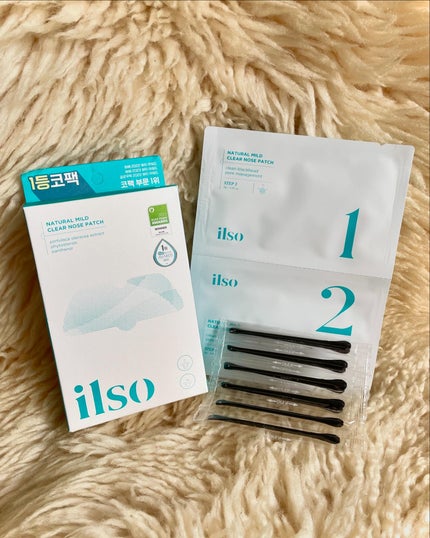ナチュラルマイルドクリアノーズパック/ilso/シートマスク・パックを使ったクチコミ(2枚目)
