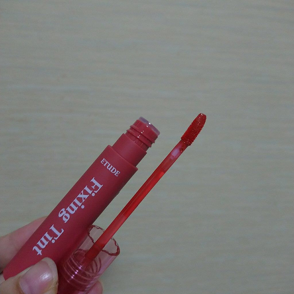 フィクシングティント/ETUDE/リップティントを使ったクチコミ(3枚目)