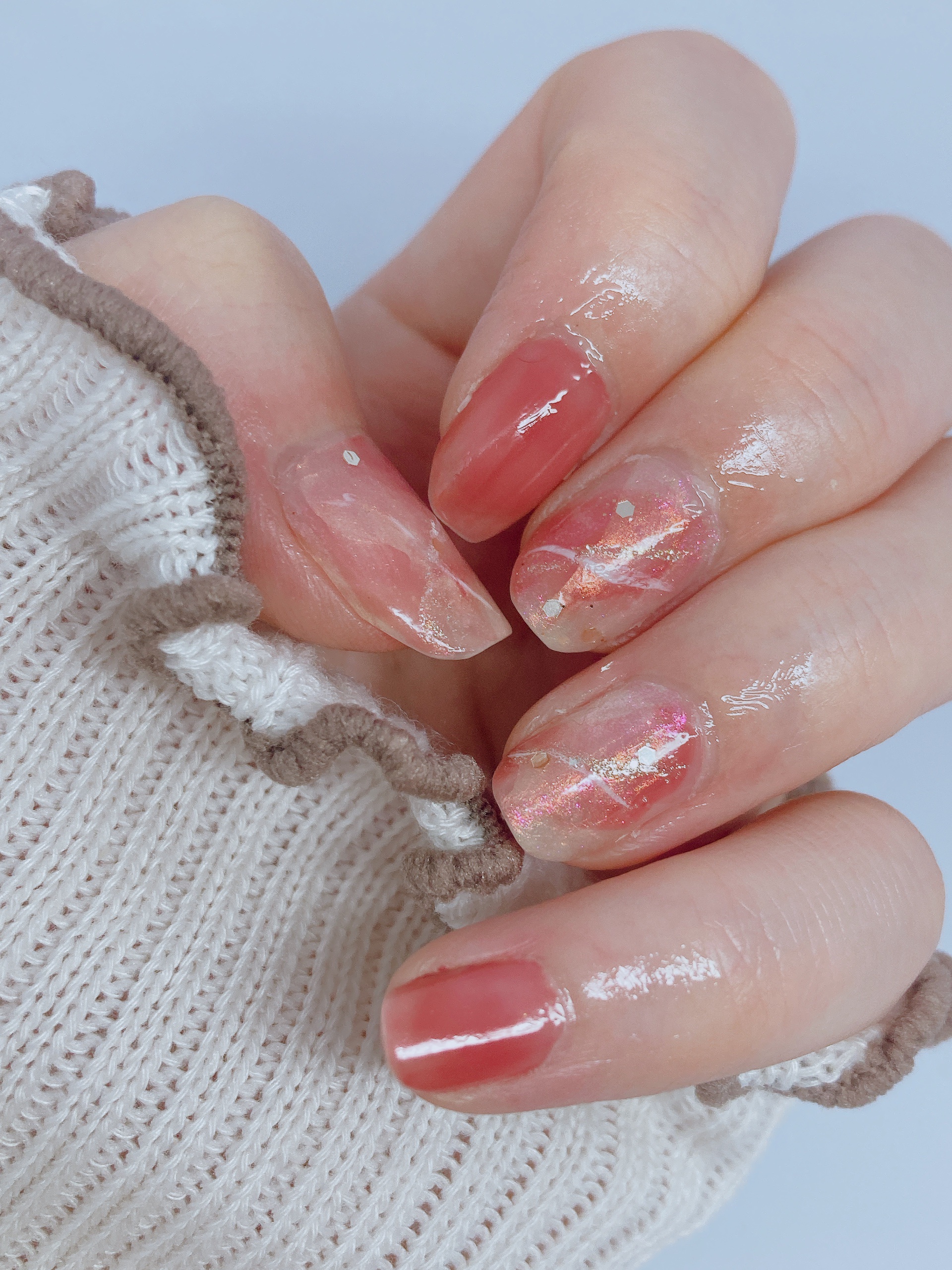 ネイルポリッシュ 26 ブロッサムカーテン/sopo/マニキュアを使ったクチコミ（2枚目）