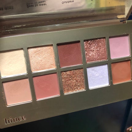ニューデップスアイシャドウパレット/hince/アイシャドウパレットを使ったクチコミ(1枚目)