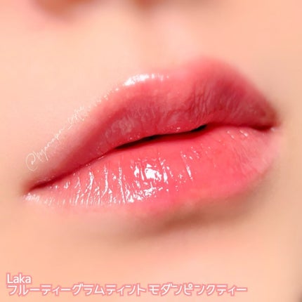 フルーティーグラムティント/Laka/リップティントを使ったクチコミ(3枚目)