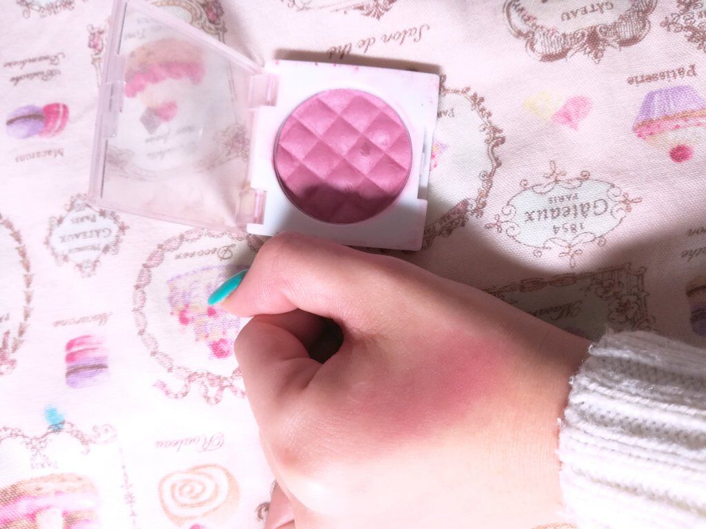 CMBチークカラーA/セリア/パウダーチークを使ったクチコミ(2枚目)