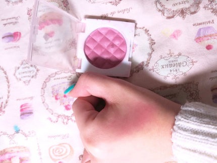 CMBチークカラーA/セリア/パウダーチークを使ったクチコミ(2枚目)