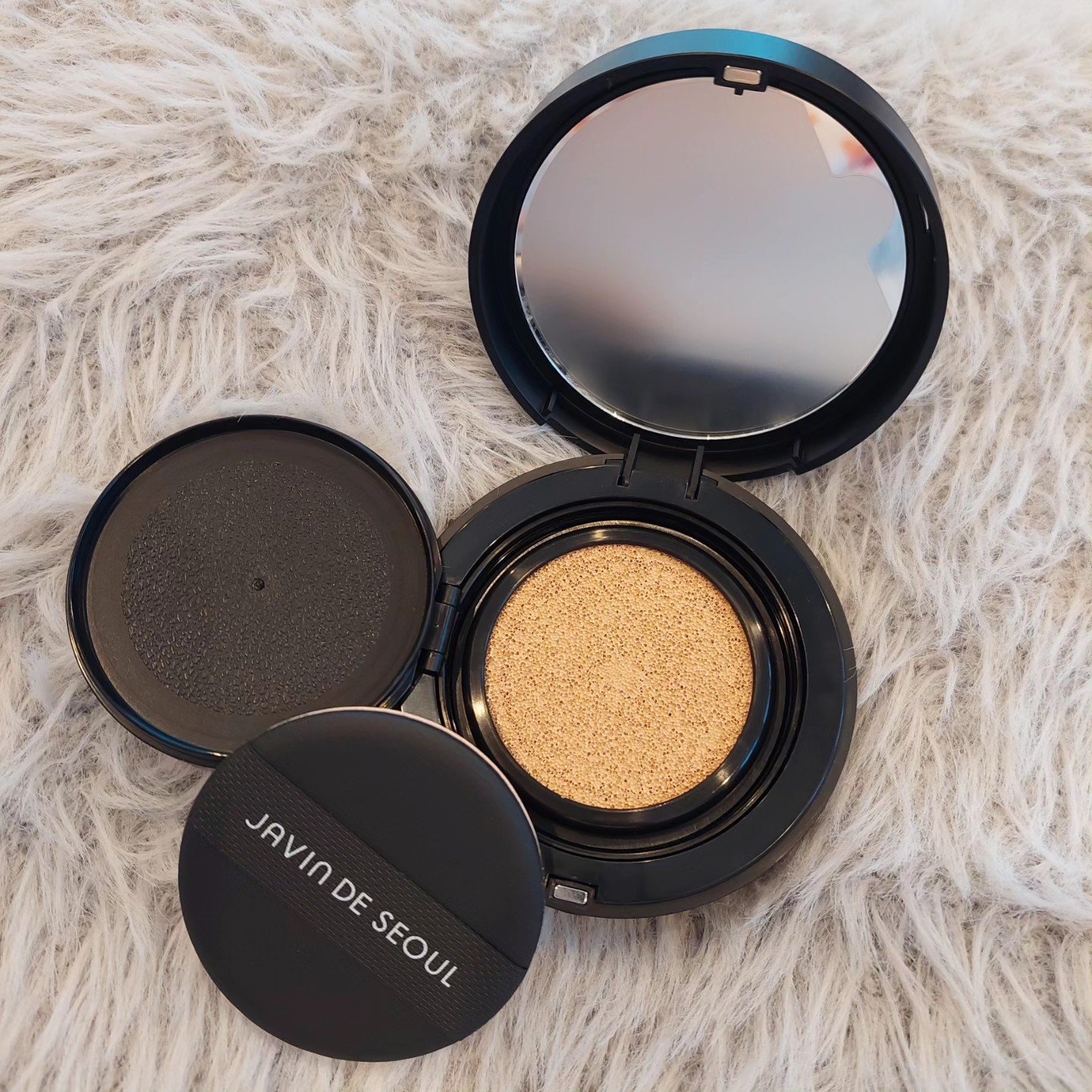 ジャビンドゥソウル ウインクファンデーションパクト/Javin De Seoul/クッションファンデーションを使ったクチコミ（3枚目）