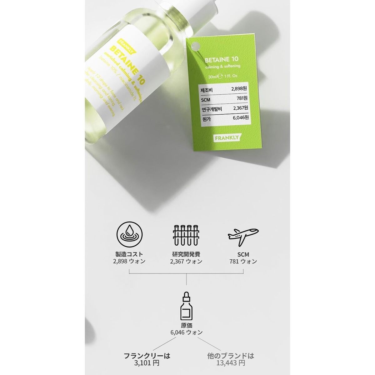 ベタイン10セラム/Frankly/美容液を使ったクチコミ(7枚目)